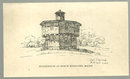 Postcard of Blockhouse at North Edgecomb, Maine