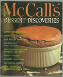 McCall's Book of Dessert Discoveries 1965 Illustrated