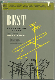 Best Television Plays Edited by Gore Vidal 1956 with DJ