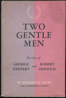 Two Gentle Men by Marchette Chute 1959 1st edition DJ