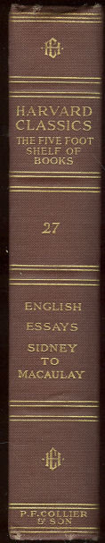 English Essays From Sir Philip Sidney to Macaulay #27