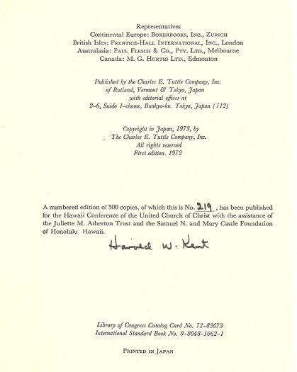 Dr. Hyde and Mr. Stevenson Signed by Harold Kent 1973