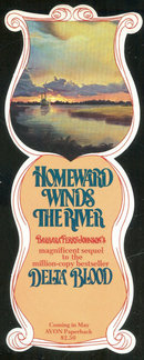 Bookmark Advertising Homeward Winds the River Romance