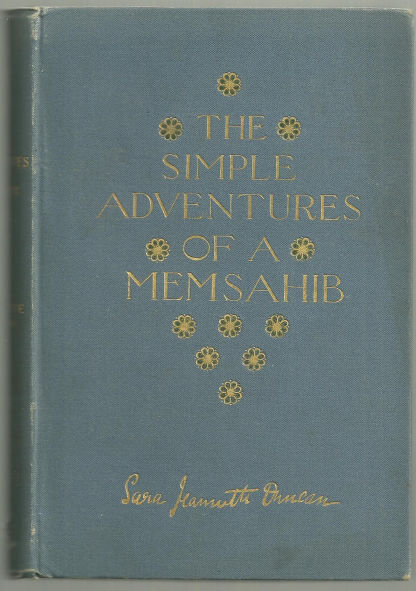 Simple Adventures of a Memsahib by Sara Duncan 1893 1st edition