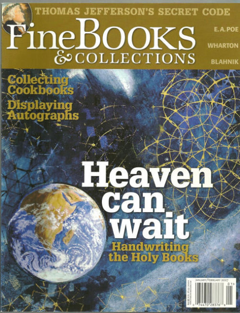 Fine Book and Collections January/February 2007