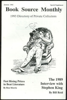 Book Source Monthly Magazine January 1993 Stephen King