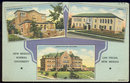 Postcard of New Mexico Normal University Las Vegas 1945