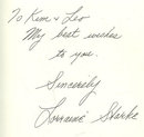 Less Than Human Signed by Lorraine Starke 1990 1st ed