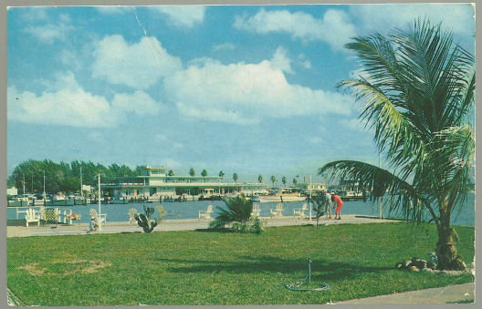 Postcard of Playgrounds, Clearwater Beach Florida 1956