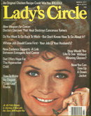 Lady's Circle Magazine March 1977 Polly Bergen on Cover