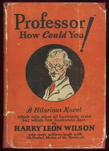 Professor How Could You by Harry Leon Wilson 1924 Humor