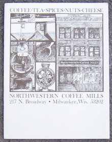 Vintage Catalog Northwestern Coffee Mills Milwaukee, Wisconsin