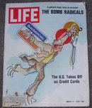 Life Magazine March 27, 1970 Credit Cards on cover