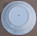Lamberton China Brown Bowl with Begonias in Center