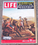 Life Magazine April 27, 1959 California Bear Hunt Cover
