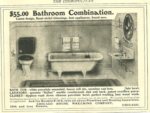 Bathroom Combination 1904 Cosmopiltan Advertisement