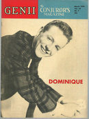 Genii Magazine March 1954 Dominique on the Cover
