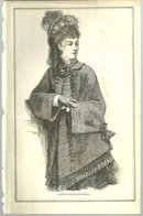 Cloth Mantle for Spring 1876 Peterson's Magazine