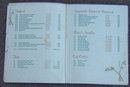 Vintage Menu From North China Mandarin Restaurant, Lake Forest, Illinois