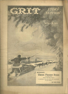 Grit Story Section April 8, 1934 Vintage Fiction