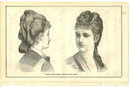 Morning Head-Dress from 1876 Peterson's Magazine