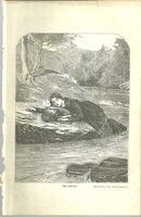 The Rescue Print from 1876 Peterson's Magazine