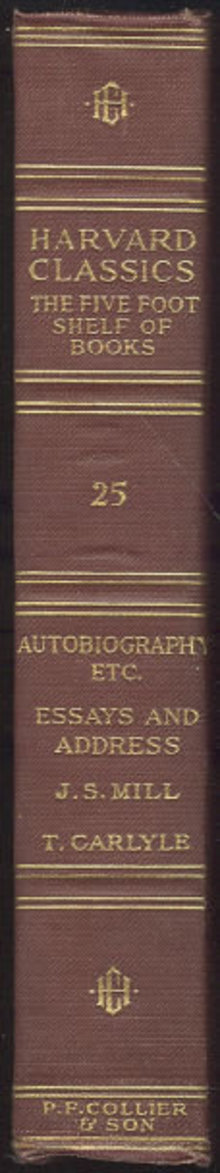 John Stuart Mill and Thomas Carlyle Harvard Classics #25