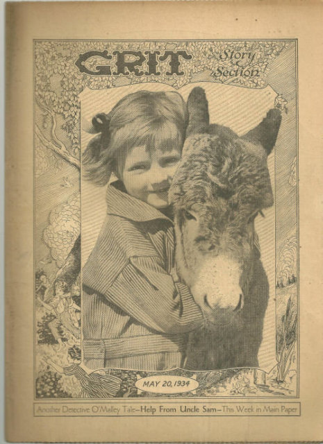 Grit Story Section May 20, 1934 Vintage Fiction