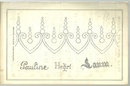 Design for Embroidery on Flannel 1876 Peterson's Mag