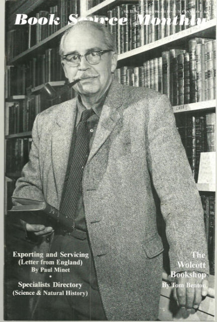 Book Source Monthly Magazine May 1996 Wolcott Bookshop