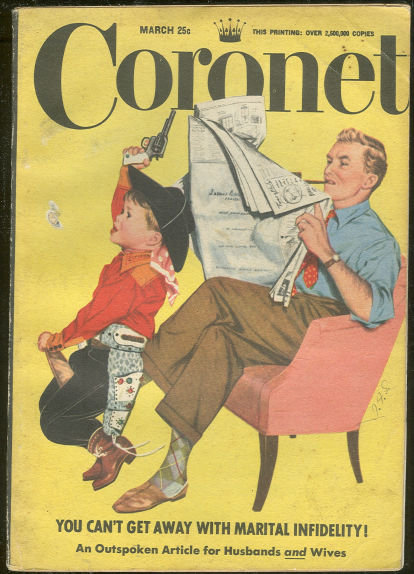 Coronet Magazine March 1952 New Stars Over Broadway
