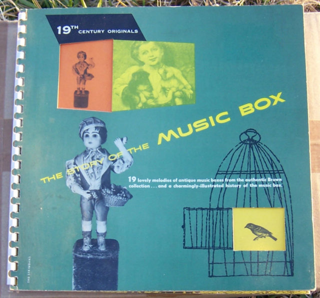 Story of the Music Box 1952 1st edition Book and Record