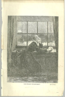 Oh Pitiless, Pitiless Moon From 1876 Peterson's Mag