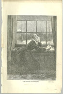Oh Pitiless, Pitiless Moon From 1876 Peterson's Mag