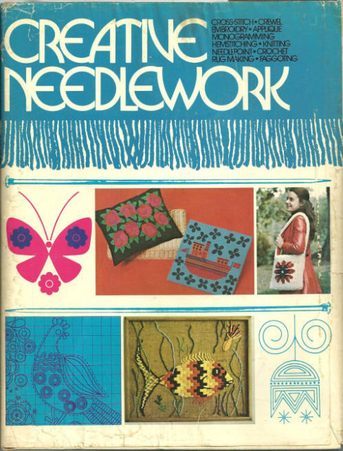 Creative Needlework by Jo Springer 1974 with DJ Illus