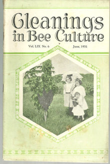 Gleanings in Bee Culture June 1931 Comb Honey