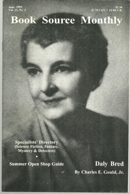 Book Source Monthly Magazine June 1995 Elizabeth Daly