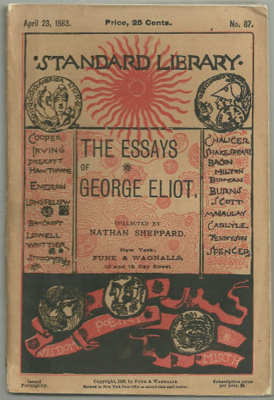 Essays of George Eliot Complete 1883 Paperback