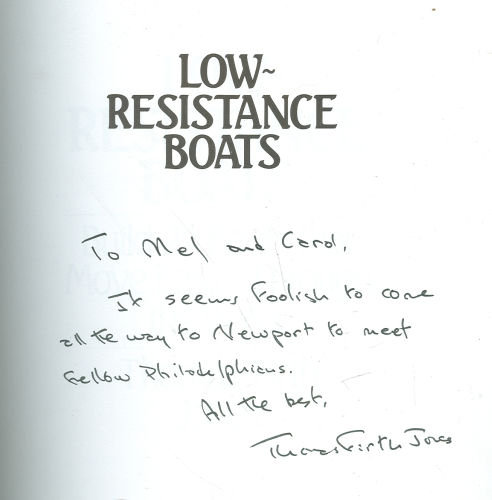 Low Resistance Boats Signed by Thomas Firth Jones 1992