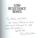Low Resistance Boats Signed by Thomas Firth Jones 1992