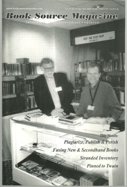 Book Source Magazine May/June 2003 Publish and Perish