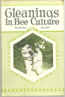 Gleanings in Bee Culture July 1931 Beekeeping History