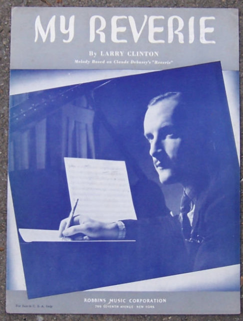 My Reveries By Larry Clinton 1938 Sheet Music