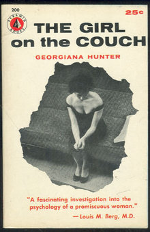 Girl on the Couch by Georgiana Hunter 1956 Paperback