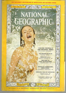 National Geographic Magazine July 1966 National Parks