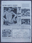1945 Heinz Summer Menu Life Magazine Advertisement