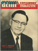 Genii Magazine July 1957 Axel P. Johnson on Cover