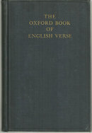 Oxford Book of English Verse 1250-1918 Edited by Quiller-Couch