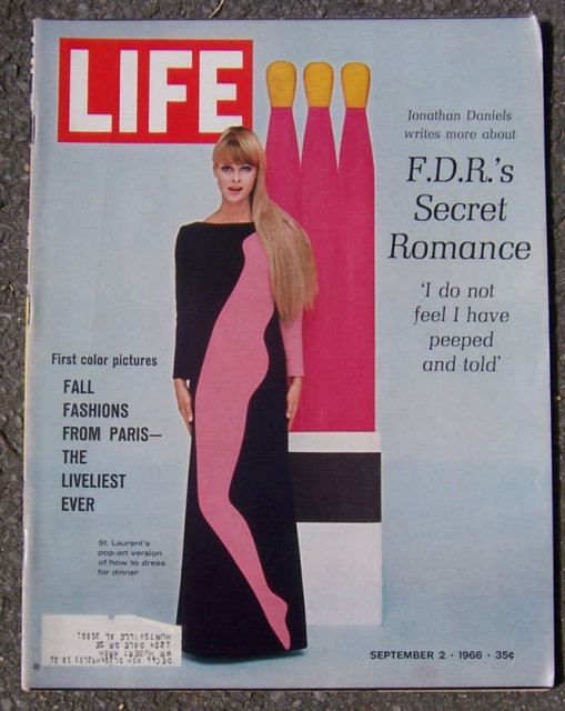 Life Magazine September 2, 1966 Paris Fall Fashions