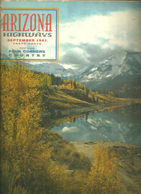 Arizona Highways Magazine September 1961 Four Corners